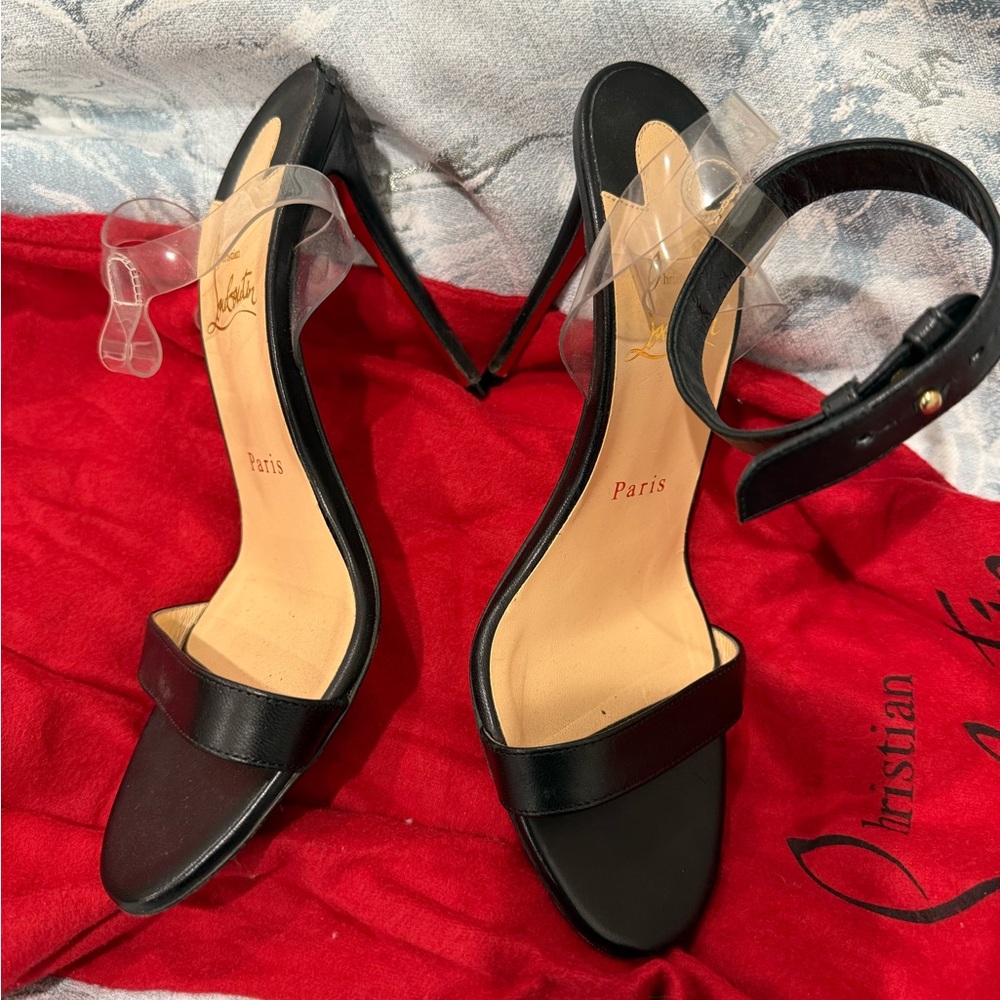 Christian Louboutin Black Jonatina Size 36 1/2